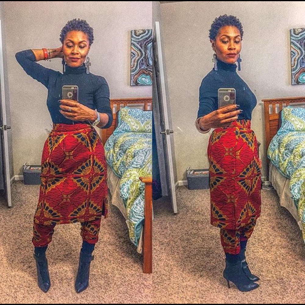 Midget Giraffe Tribal skirt/ pants bottoms